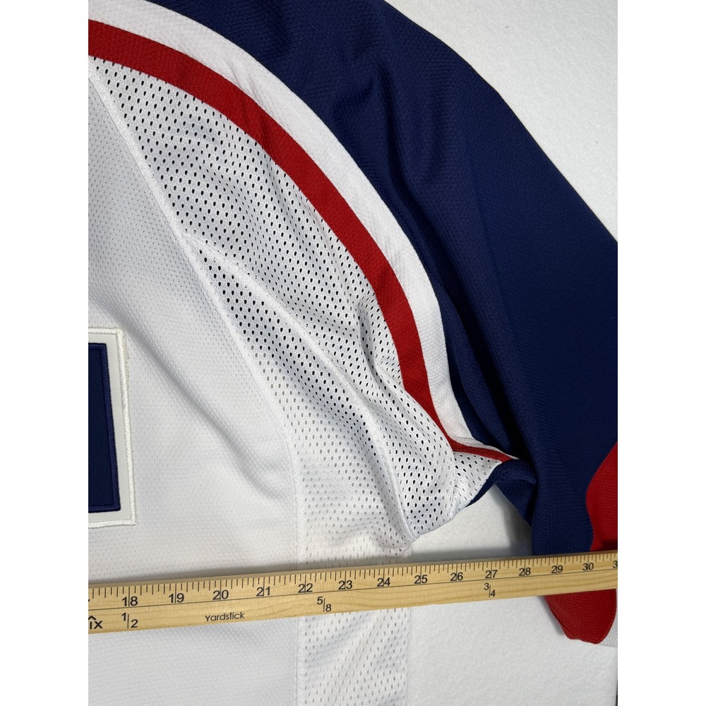 Nike Vintage 2002 USA National Hockey Team Olympic Jersey LG White Red Blue - Picture 4 of 12